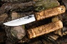 Нож ЯКУТ МАЛЫЙ, K340, карельская берёза