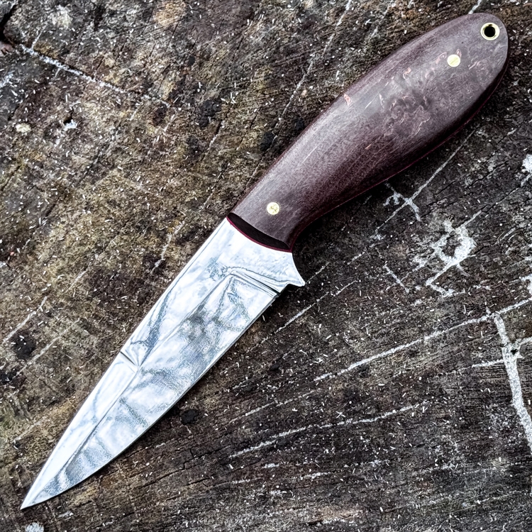 Нож ЛИС, M390, стабилизированное дерево