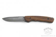 Нож складной "Барс" дамасск-орех
