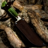 Нож УЗБЕКСКИЙ ПЧАК МАЛЫЙ, К340, стабилизированное дерево