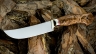 Нож УЗБЕКСКИЙ ПЧАК МАЛЫЙ, N690, стабилизированное дерево