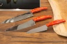 Набор кухонных ножей из 3х предметов, N690, G10