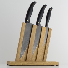 Набор кухонных ножей из 3х предметов, БУЛАТ, G10
