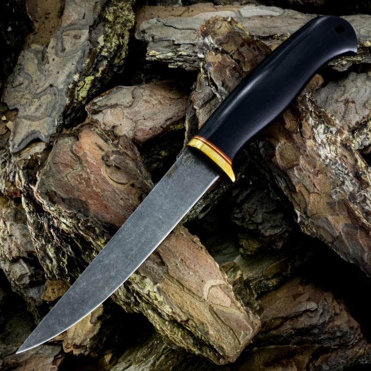 カイヨウ Нож ВОЛК, К340, стабилизированное дерево купить в интернет