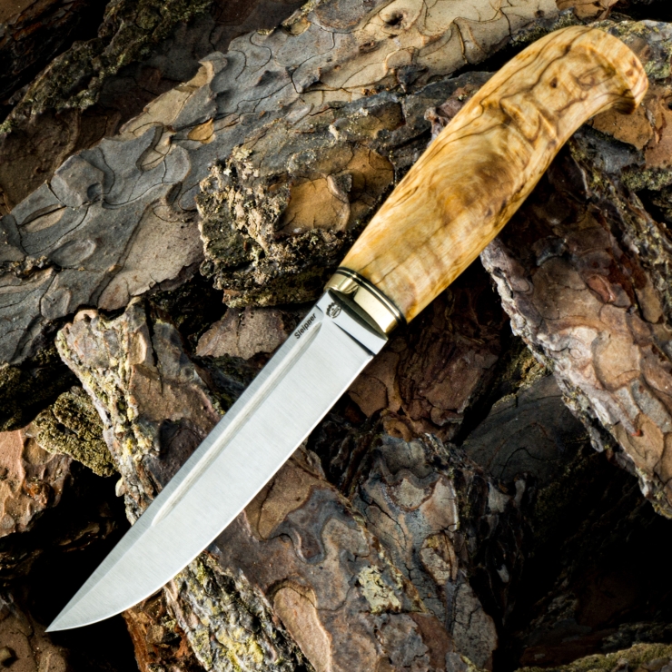 Нож ВОЛК, К340, стабилизированное дерево купить в интернет