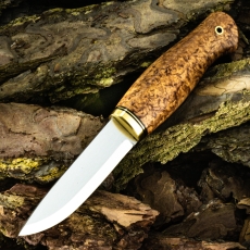 Нож БЕРСИ, M390, карельская берёза