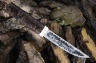 Нож ЯКУТ БОЛЬШОЙ, K340, карельская берёза